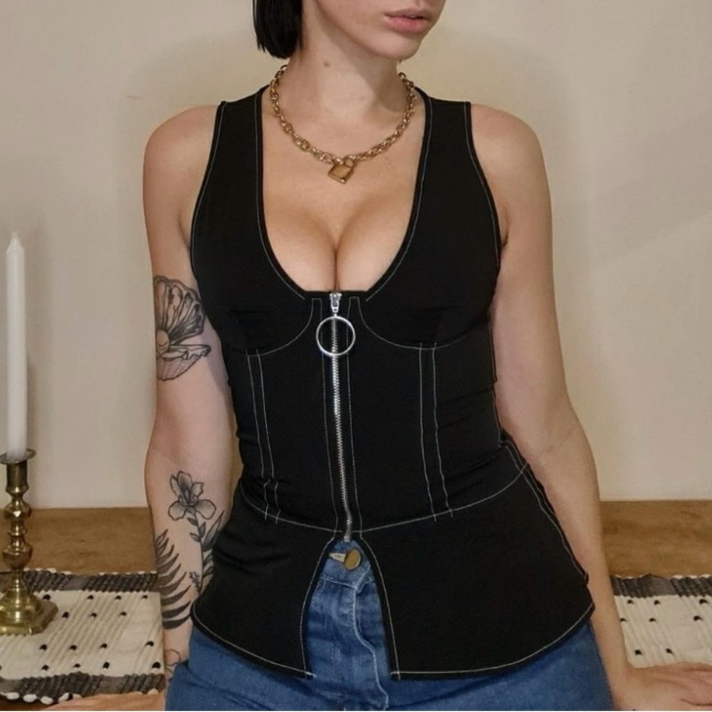 Black Corset Top